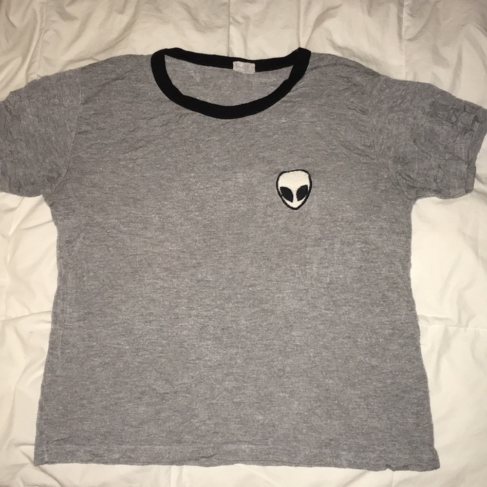 Brandy Melville Alien Crop Top
